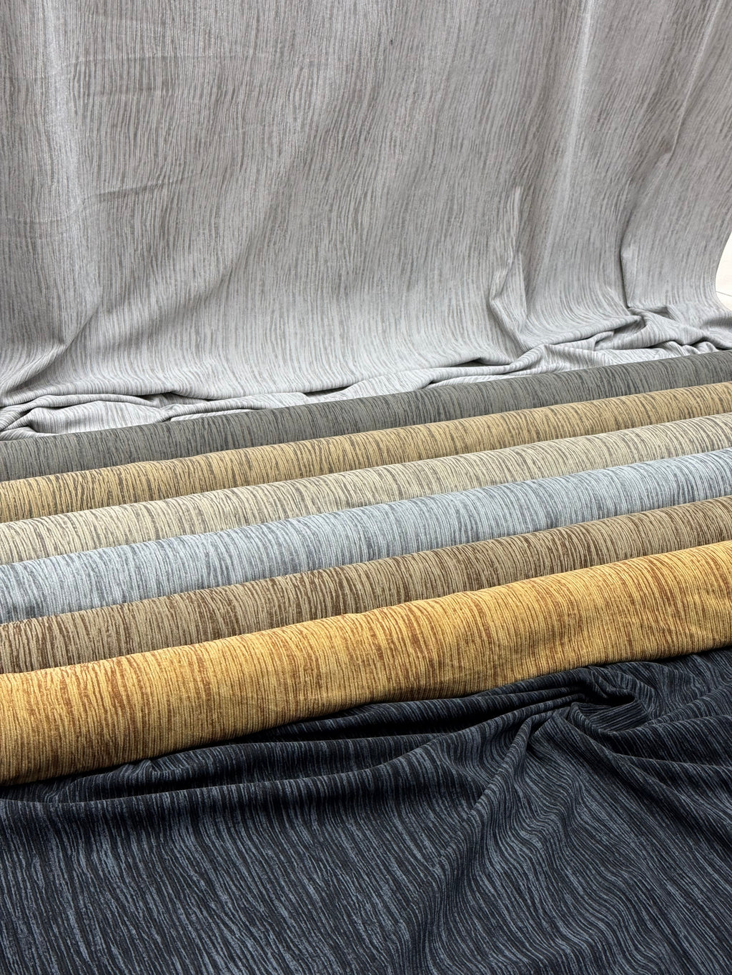 Textured Crinkle Soft Faux Suede Fabric