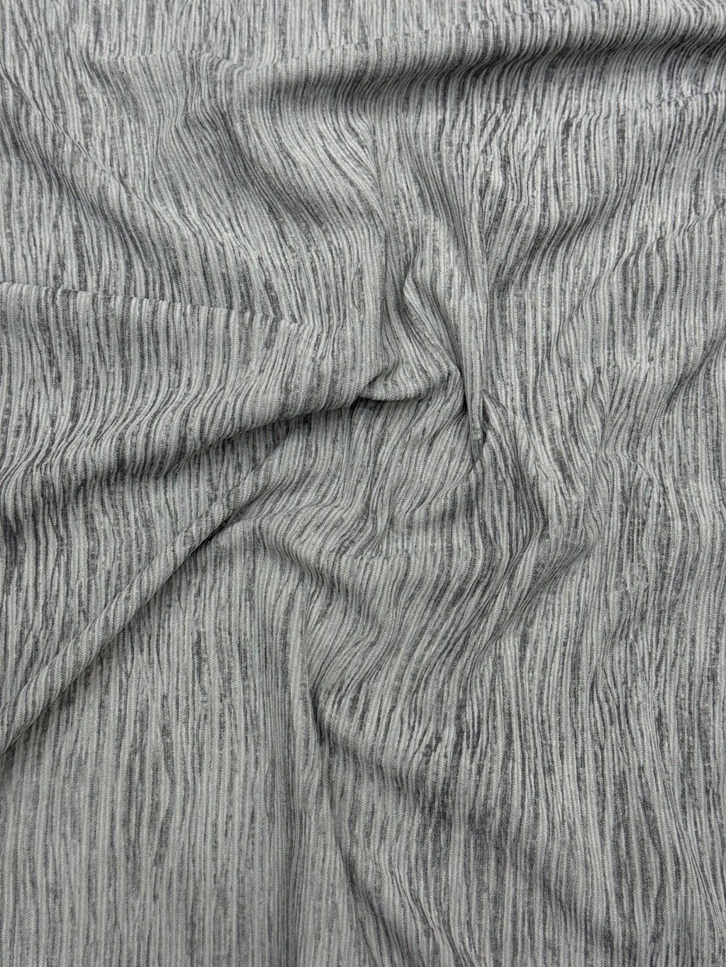 Textured Crinkle Soft Faux Suede Fabric